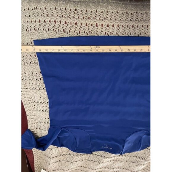 Susan Graver Essentials 1X Blue‎ 3/4 Sleeve Top - Picture 9 of 12